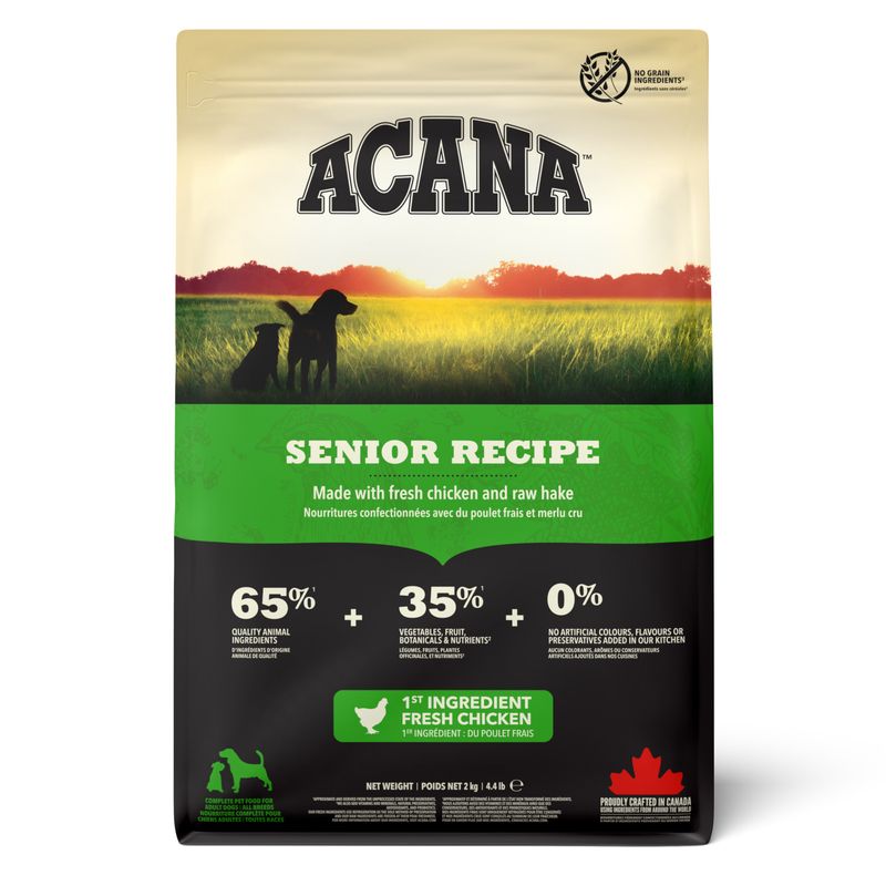 Acana Senior met kip, kalkoen & vis