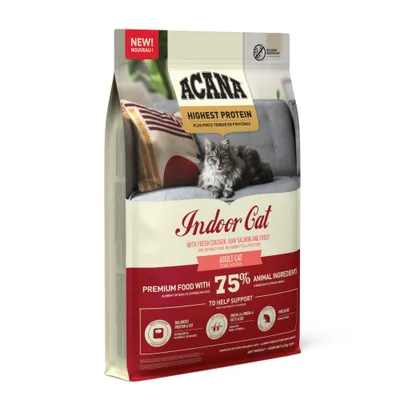 Acana Cat Highest Protein z kurczakiem, łososiem i pstrągiem - 4,5 kg Acana Cat Highest Protein z kurczakiem, łososiem i pstrągiem - 4,5 kg
