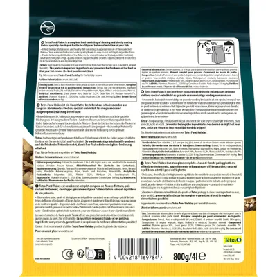 TetraPond Teichfischfutter Flakes - 4 l TetraPond Teichfischfutter Flakes - 4 l