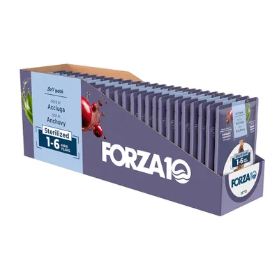 BOTANICAT FORZA10 Soft Paste Sterilized 1-6 Years 24 x 80 g - Reich an Sardelle BOTANICAT FORZA10 Soft Paste Sterilized 1-6 Years 24 x 80 g - Reich an Sardelle