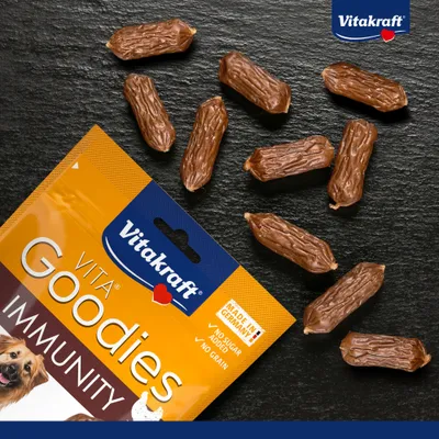 Multipack risparmio! Vitakraft Vita Goodies 12 x 60 g - Immunity Multipack risparmio! Vitakraft Vita Goodies 12 x 60 g - Immunity
