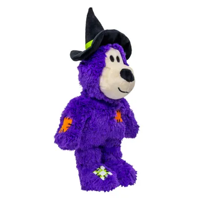 KONG WildKnots Halloween Orso-Strega, viola - ca. L 25,5 x P 23 x H 8 cm KONG WildKnots Halloween Orso-Strega, viola - ca. L 25,5 x P 23 x H 8 cm