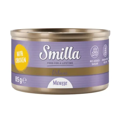 Smilla Deluxe Mousse mit Huhn, 85g Dose, ohne Zuckerzusatz, getreidefreie Rezeptur, Food for a Lifetime Smilla Deluxe Mousse mit Huhn, 85g Dose, ohne Zuckerzusatz, getreidefreie Rezeptur, Food for a Lifetime