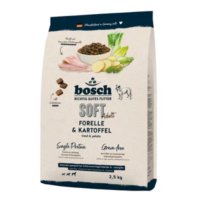 bosch HPC Soft Adult Forelle & Kartoffe - 2,5 kg