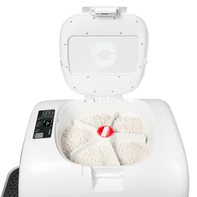 Cat Mate Slimme Kattenbak met App-bediening - wit Cat Mate Slimme Kattenbak met App-bediening - wit