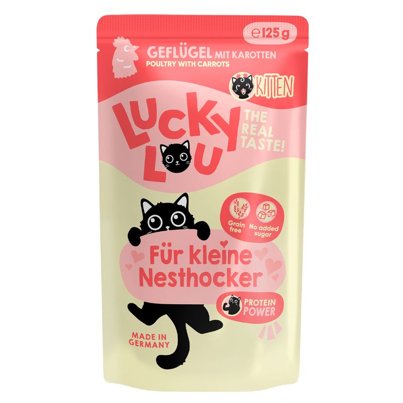 Lucky Lou Kitten 16 x 125 g