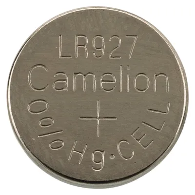 Knopfzelle LR927 Camelion, uden kviksølv (0% Hg).