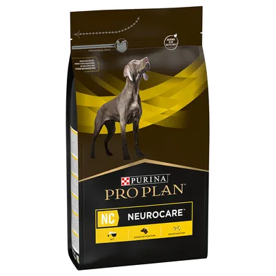 Purina Pro Plan NC Neurocare храна за кучета с MCT, подпомага когнитивната и мозъчната функция. Опаковка с капачка за свежест, рециклируема.