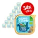 Lot Edgard & Cooper Puppy Menu bio sans céréales 34 x 100 g pour chiot