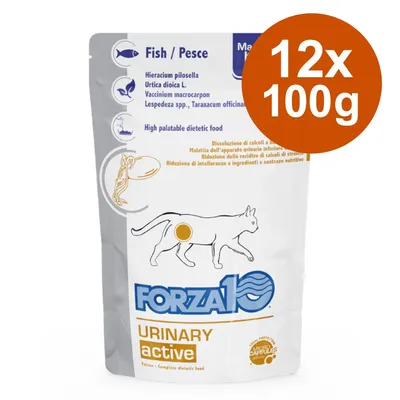 Forza10 Actiwet Urinary Actiwet Natvoer voor Katten met Vis