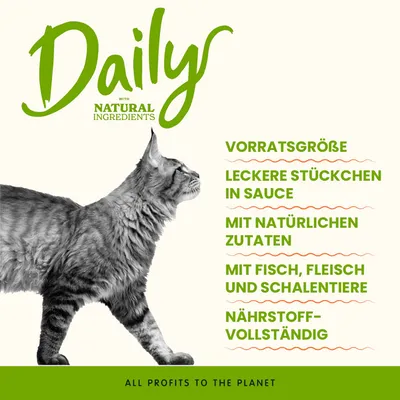 Almo Nature Daily Menu Pouch 6 x 70 g - Mixpaket 2 (2 Sorten)