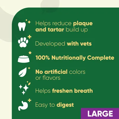 Greenies Dental Care Chews - Large - 170g (4 treats) Greenies Dental Care Chews - Large - 170g (4 treats)