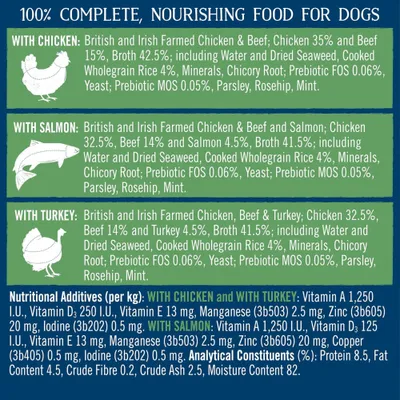 Butcher's Wholegrain Simply Gentle 6 x 390g - Mixed Pack Butcher's Wholegrain Simply Gentle 6 x 390g - Mixed Pack