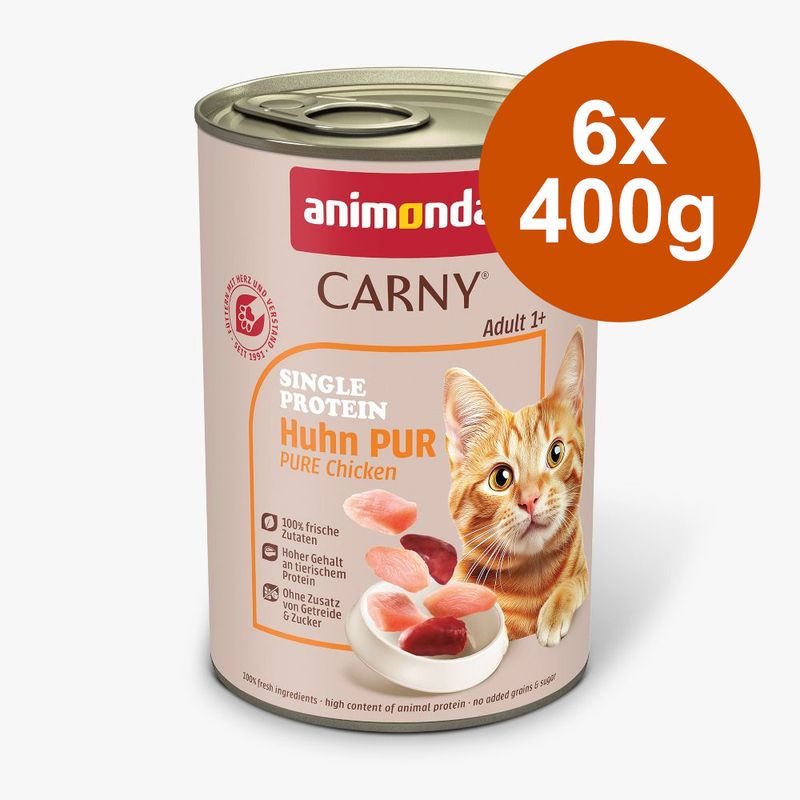 animonda Carny Single Protein Adult 6 x 400 g