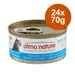Voordeelpakket Almo Nature HFC Natural 24 x 70 g Kattenvoer