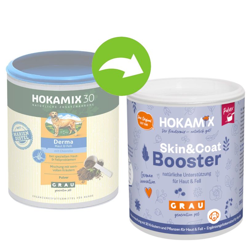 GRAU HOKAMIX Skin & Coat Booster Pulver