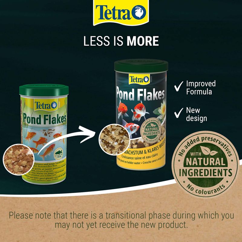 TetraPond Pond Fish Food Flakes - fish food