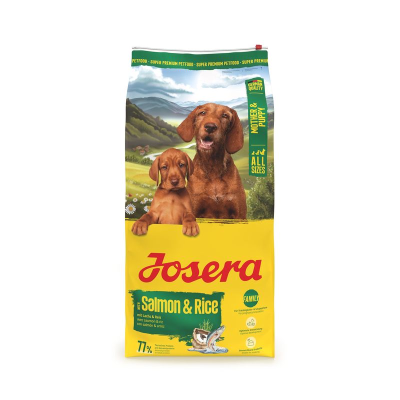 Josera Mother & Puppy z lososom & rižem