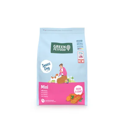 Green Petfood Insecten Mini met insecten
