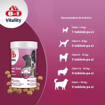 8in1 Vitality Drojdie de bere
