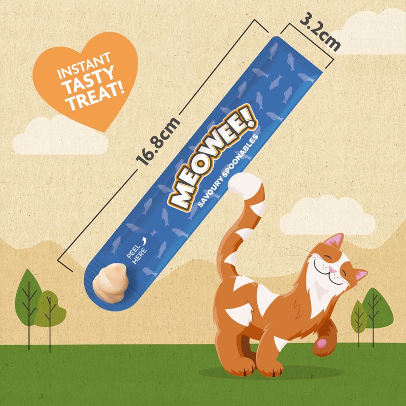 Meowee! Savoury Spoonables 4 x 14g