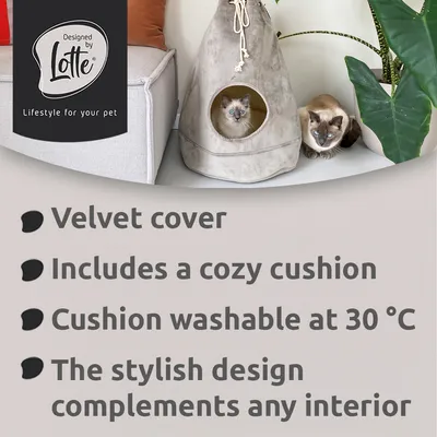 Designed by Lotte Vilar -pehmoluola