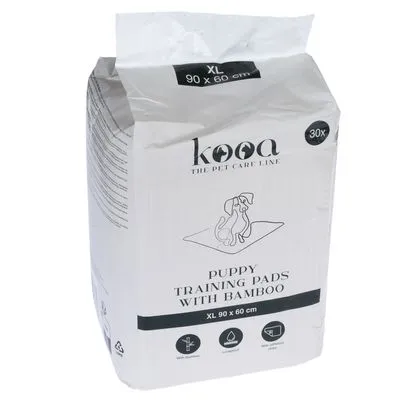 kooa тренировъчни пелени за кученца, с бамбук