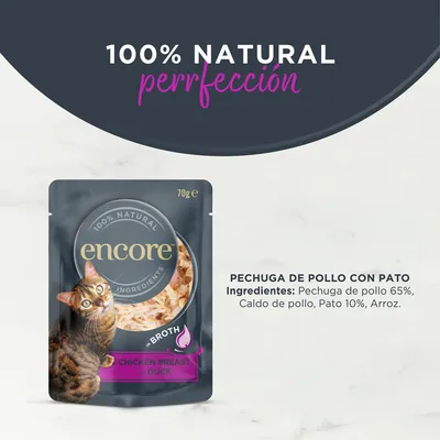 Encore en bolsitas 16 x 70 g comida húmeda para gatos
