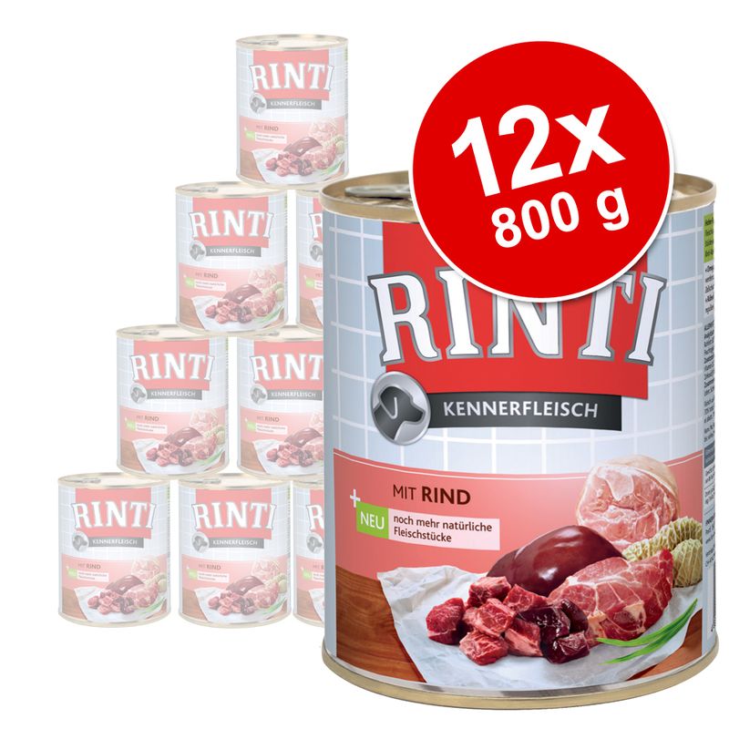 Pachet economic RINTI Pure 12 x 800 g
