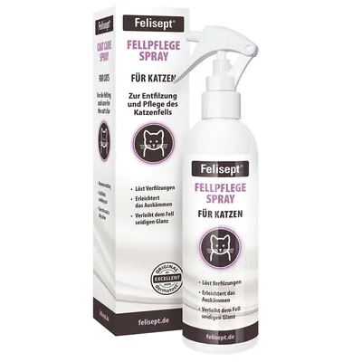 Spray Felisept per la cura del pelo dei gatti
