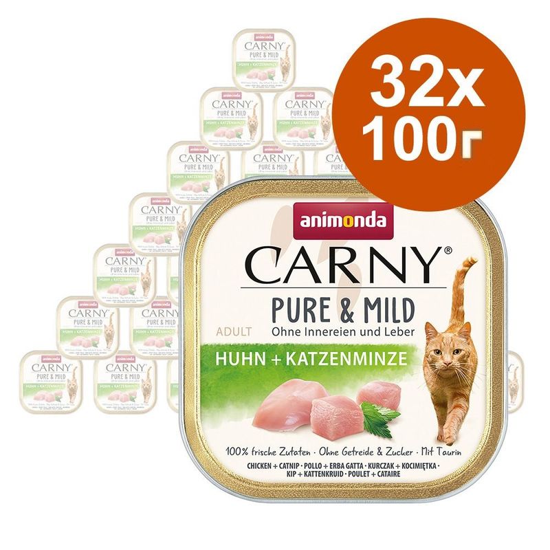 animonda Carny Adult Pure & Mild 32 x 100 г