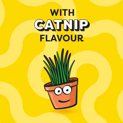 With catnip flavour