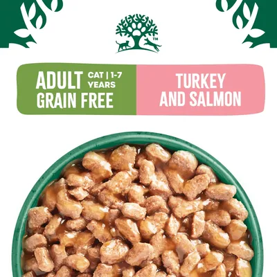 James Wellbeloved Grain-Free Adult Cat Hypoallergenic Pouches - Turkey & Salmon in Gravy - Turkey & Salmon in Gravy (24 x 85g) James Wellbeloved Grain-Free Adult Cat Hypoallergenic Pouches - Turkey & Salmon in Gravy - Turkey & Salmon in Gravy (24 x 85g)