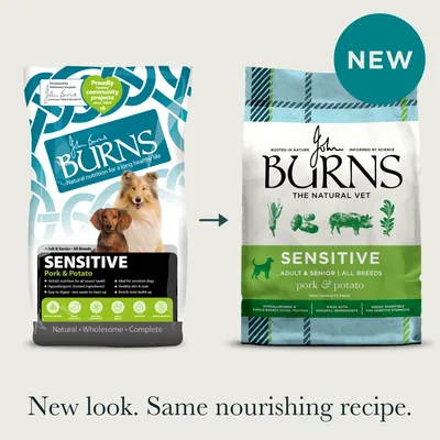 Burns Adult & Senior Sensitive - Pork & Potato - 2kg Burns Adult & Senior Sensitive - Pork & Potato - 2kg