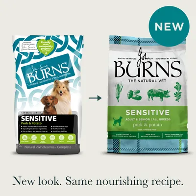 Burns Adult & Senior Sensitive - Pork & Potato - 6kg Burns Adult & Senior Sensitive - Pork & Potato - 6kg
