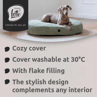 Designed by Lotte Yndis ovális kutyapárna
