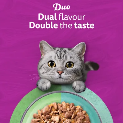 Whiskas 1+ Duo Mixed Medley in Jelly - 48 x 85g Whiskas 1+ Duo Mixed Medley in Jelly - 48 x 85g