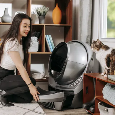 Litter-Robot 3 Connect selvrensende kattetoalett