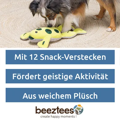 beeztees Beschäftigungsspielzeug Frosch für Hunde