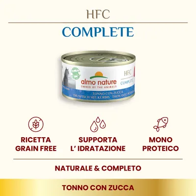 Almo Nature HFC Complete 6 x 70 g Alimento umido per gatto