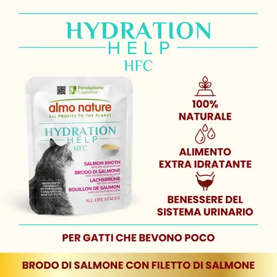 Almo Nature HFC Hydration Help 24 x 50 g per gatti