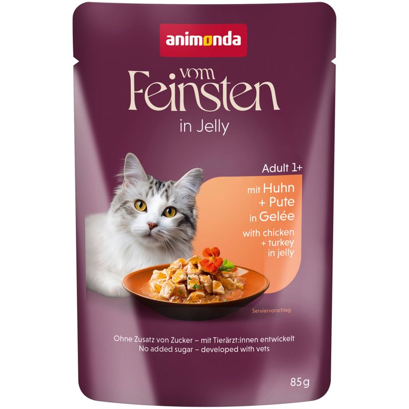 Výhodné balenie Animonda Vom Feinsten Adult Raffinesse v želé 48 x 85 g