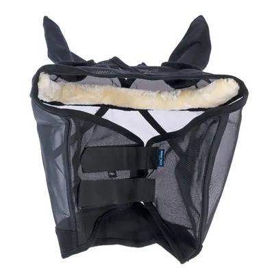 Rete nera con morbida fodera interna e chiusura in velcro, etichetta 'FULL' visibile.