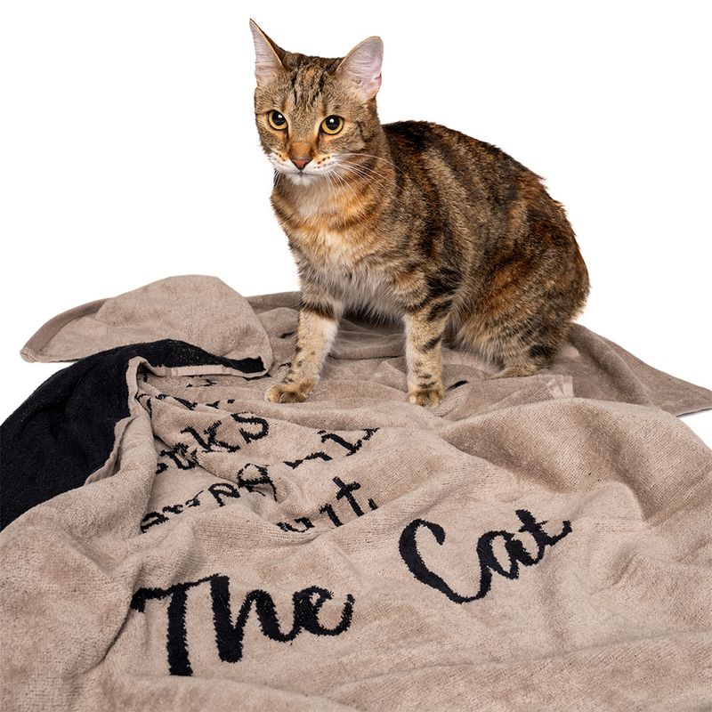 Asciugamano per gatti TIAKI "Home"