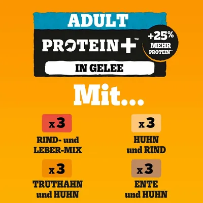 Pedigree Adult Frischebeutel Protein Plus in Gelee
