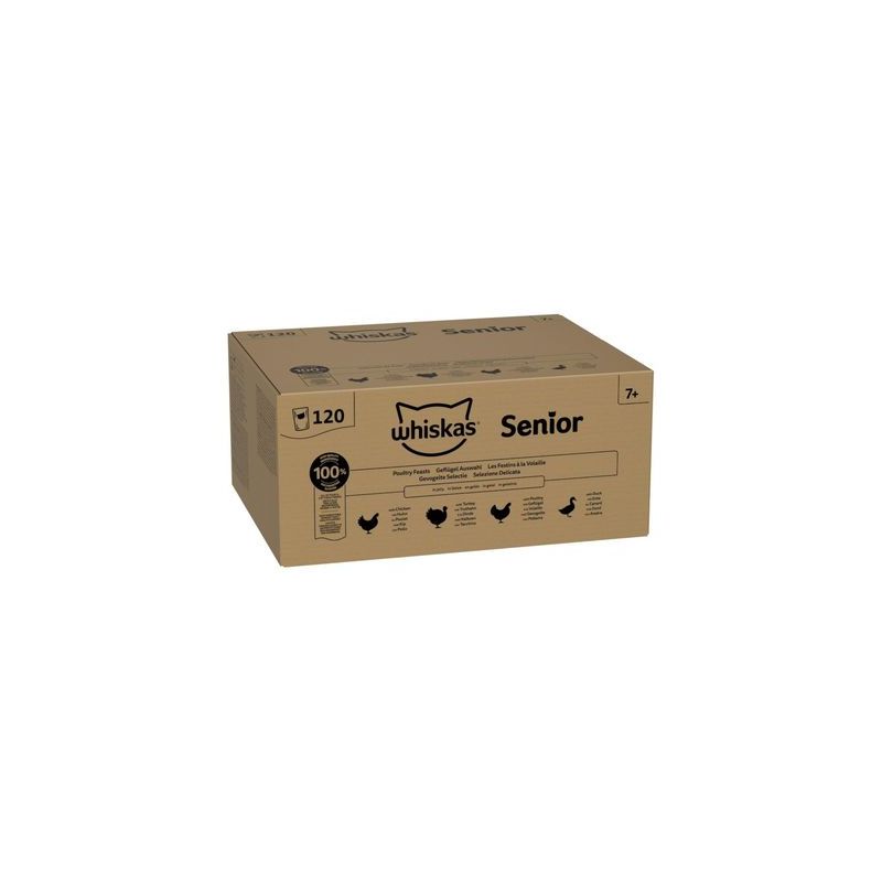 Sparpack: Whiskas Senior Pouch 120 x 85 g