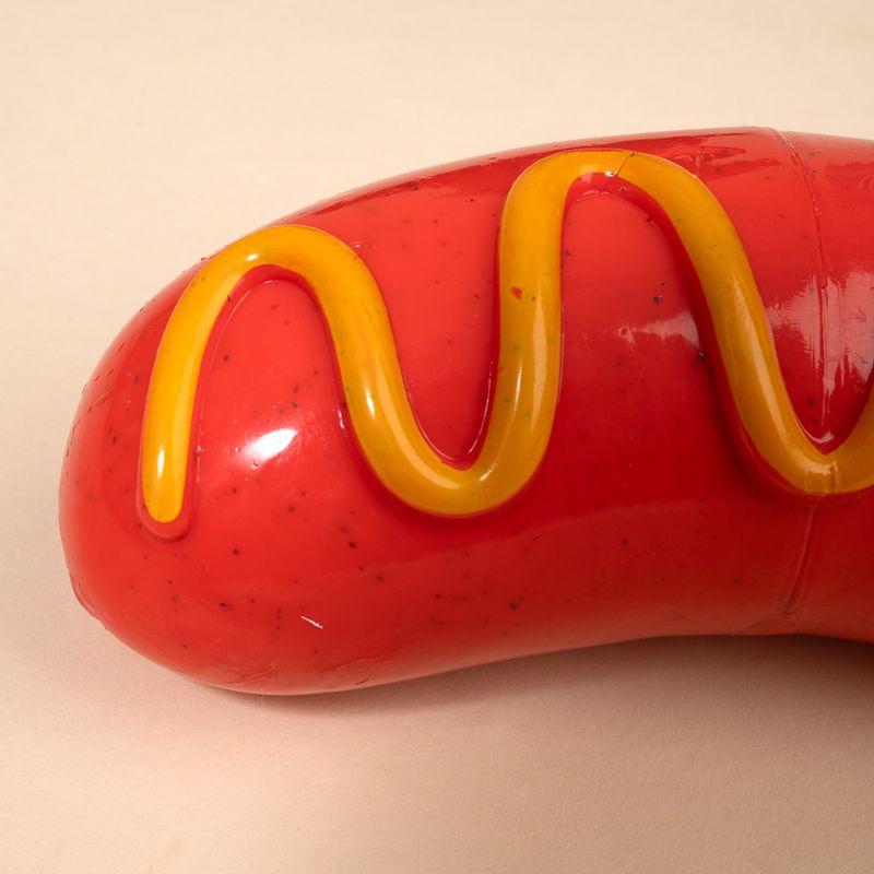 TIAKI ultra močna žvečilna igrača Hotdog