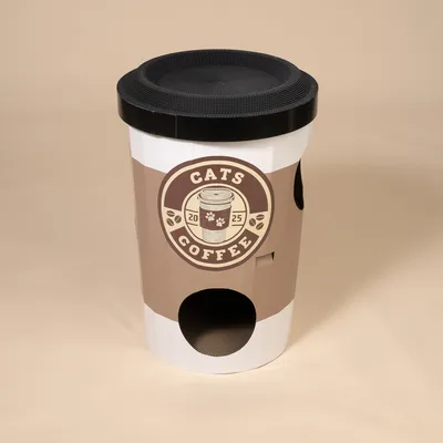 TIAKI Caverne à gratter Starcats Coffee