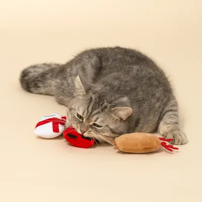 TIAKI Weihnachtliches Spielkissen-Set