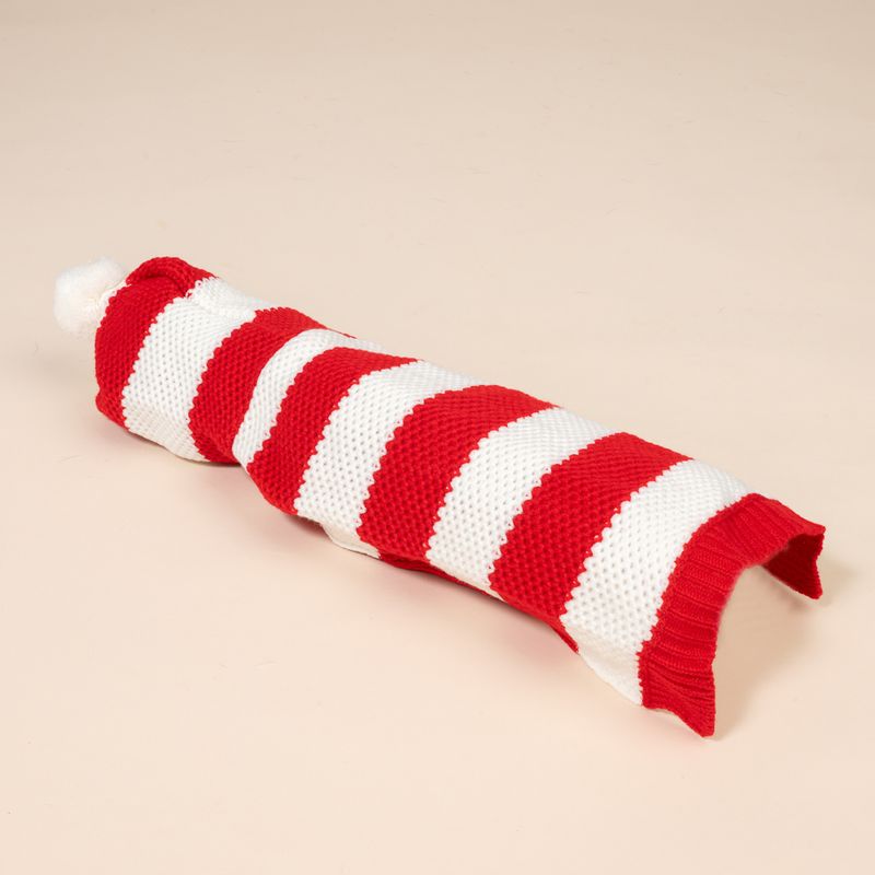 TIAKI Roter Streifen-Pullover für Hunde